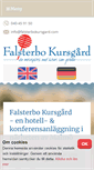 Mobile Screenshot of falsterbokursgard.com